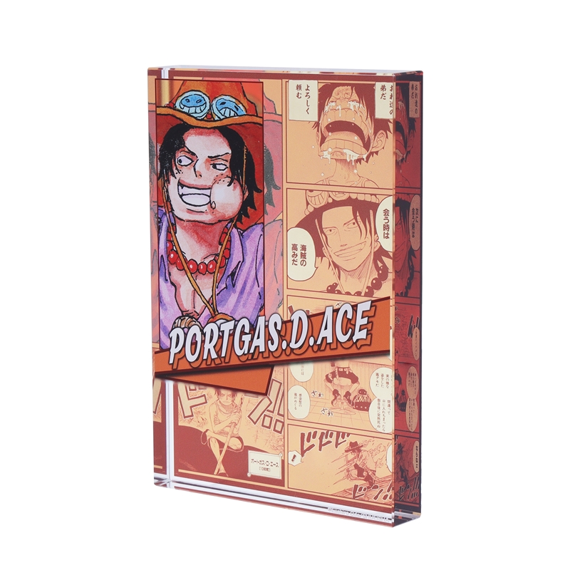 『ONE PIECE』アクリルブロック “HEROES” ポートガス・D・エース BE1