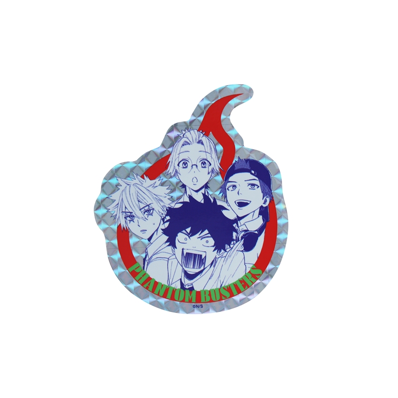 『ファントムバスターズ』オーロラシャインステッカー(100×100mm以内変形サイズ) BD4−JNPG