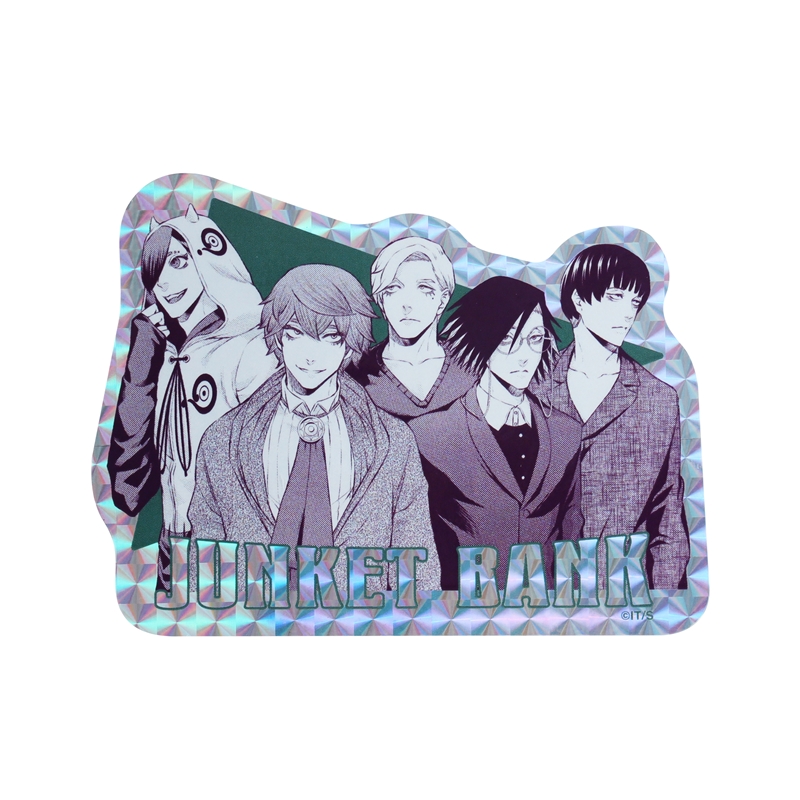 『ジャンケットバンク』オーロラシャインステッカー(100×100mm以内変形サイズ) BD4−JNPG