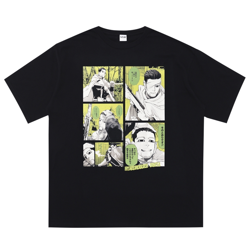 『ゴールデンカムイ』ビッグシルエットＴシャツ　“ＨＥＲＯＥＳ”　尾形百之助　ＢＥ１