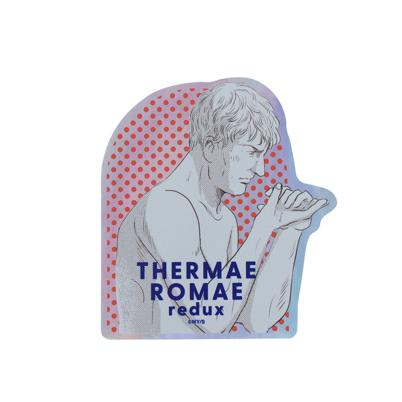『続テルマエ・ロマエ』オーロラシャインステッカー（１００×１００ｍｍ以内変形サイズ）　ＢＤ４−ＪＮＰＧ