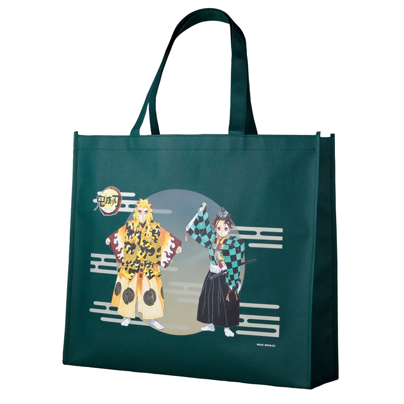 『鬼滅の刃』フルカラー不織布バッグ <能 狂言『鬼滅の刃』> BD4