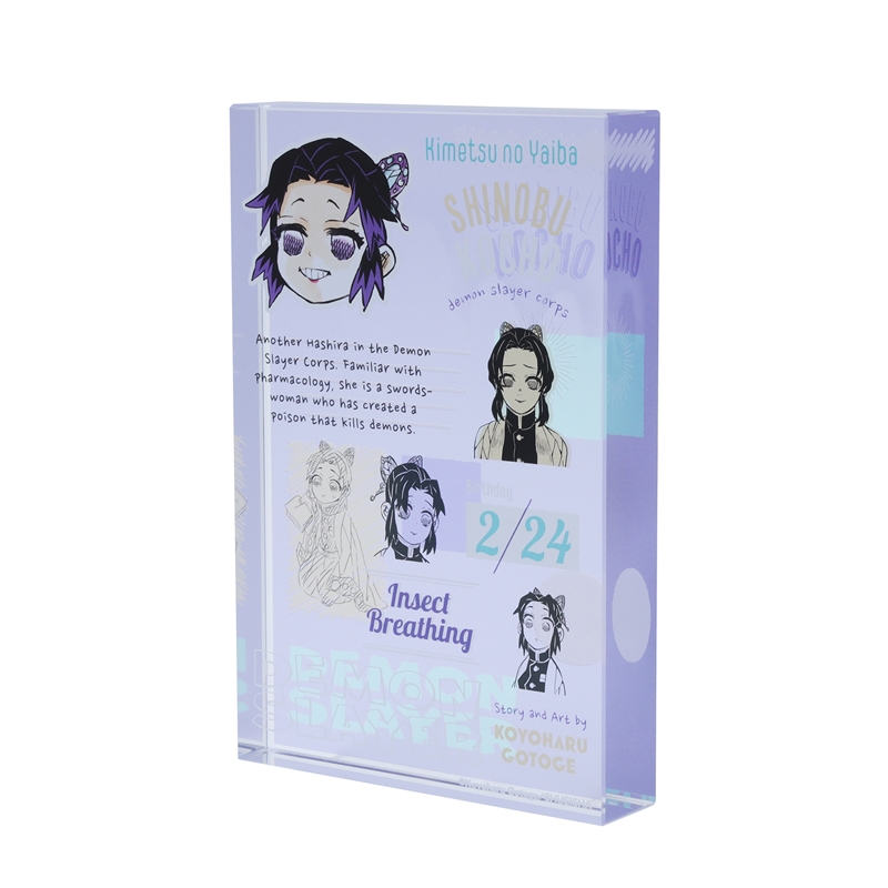 『鬼滅の刃』アクリルブロック　“ＨＥＲＯＥＳ”　胡蝶しのぶ　ＢＥ１