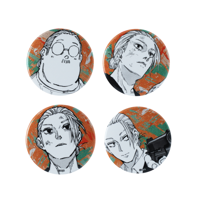 『SAKAMOTO DAYS』缶バッジ4個セット EMOTIONS 坂本太郎 BE1