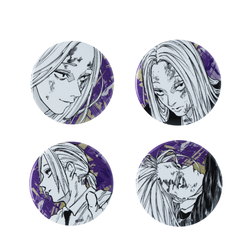 『SAKAMOTO DAYS』缶バッジ4個セット EMOTIONS 神々廻 BE1