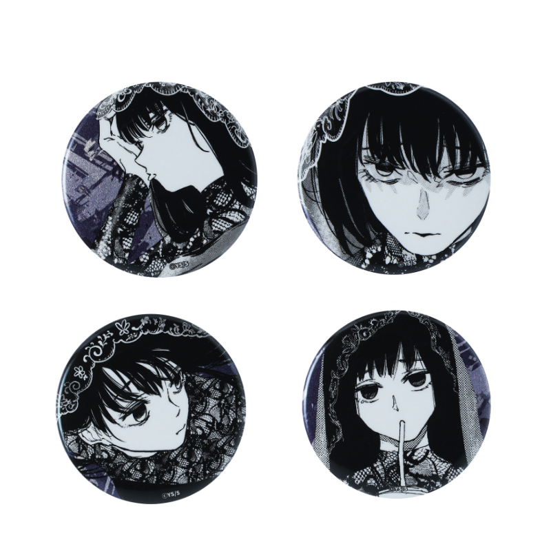 『SAKAMOTO DAYS』缶バッジ4個セット EMOTIONS 大佛 BE1