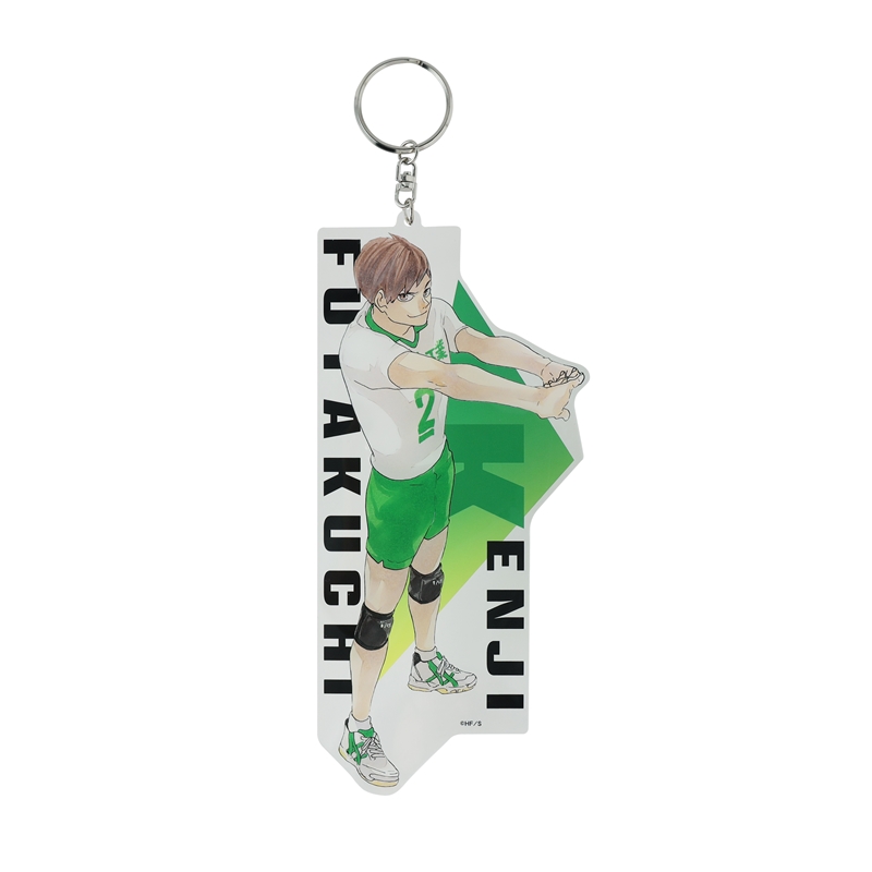 JCS限定 『ハイキュー!!』アクリルMEGAキーホルダー 二口堅治 (2020年ハイキュー!!展 仙台キービジュアル) BD4