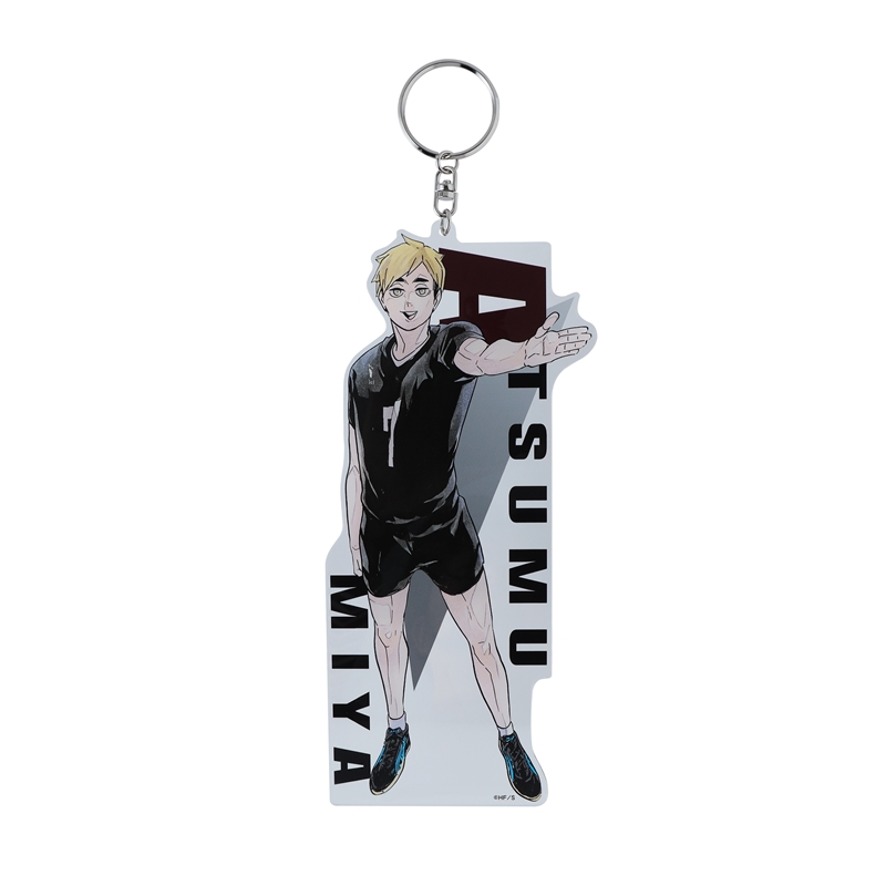 JCS限定 『ハイキュー!!』アクリルMEGAキーホルダー 宮侑 (2020年ハイキュー!!展 東京キービジュアル) BD4