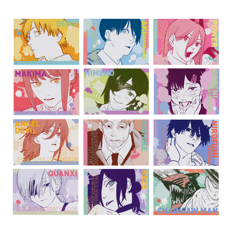 『チェンソーマン』アートカードコレクション　（全１２種／ランダム１種入り）　ＢＥ１