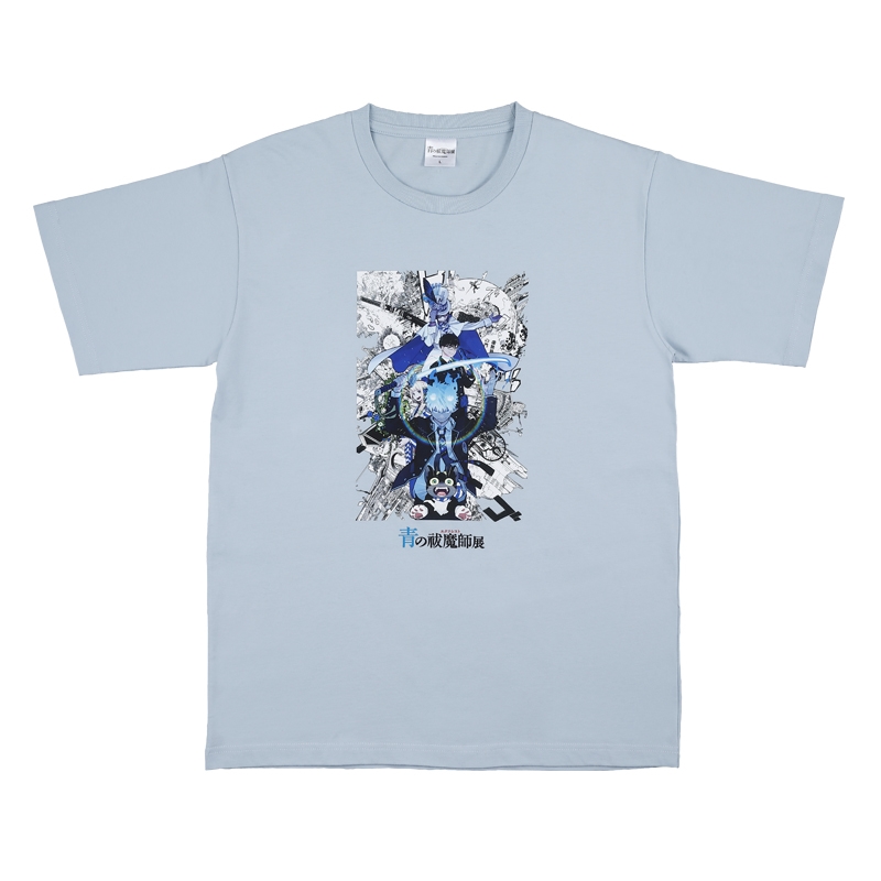 『青の祓魔師』Ｔシャツ　キービジュアル　Ｍサイズ　＜青の祓魔師展＞　ＢＥ１