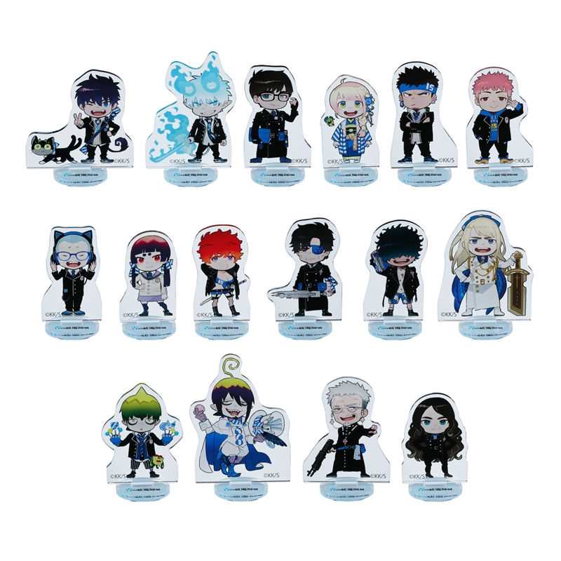 『青の祓魔師』アクリルｍｉｎｉフィギュアＥｘ．　第１弾　全種セット　（全１６種入り）　＜青の祓魔師展＞　ＢＥ１