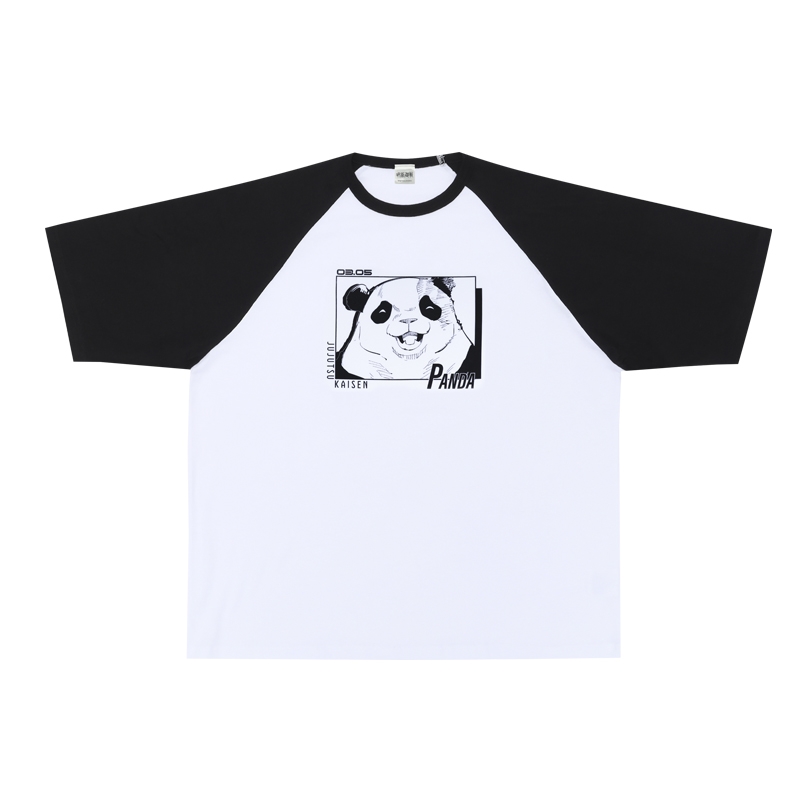 『呪術廻戦』ラグランTシャツ “HEROES” パンダ BE1
