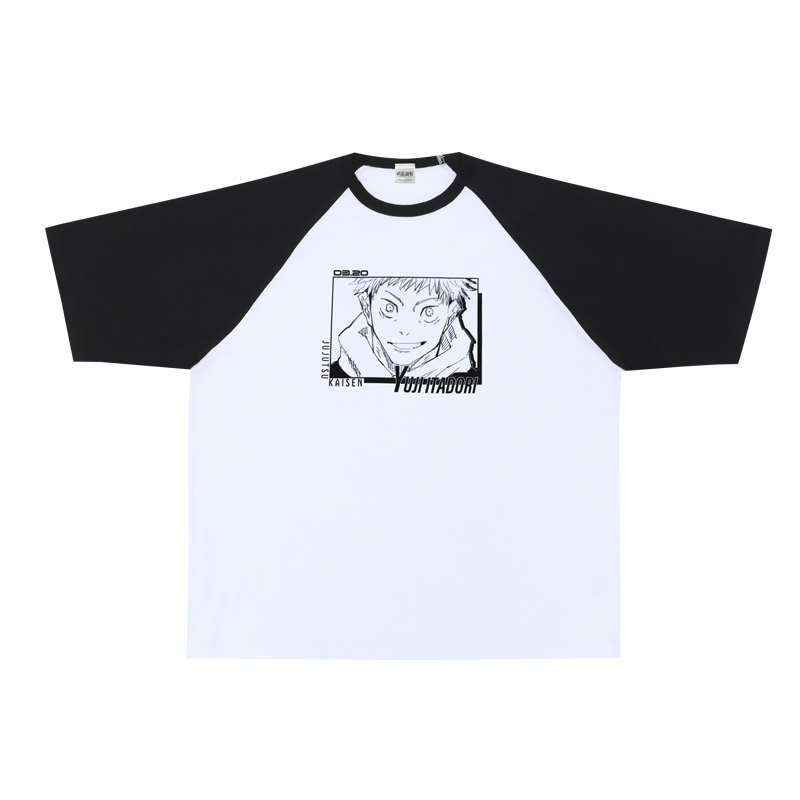 『呪術廻戦』ラグランTシャツ “HEROES” 虎杖悠仁 BE1