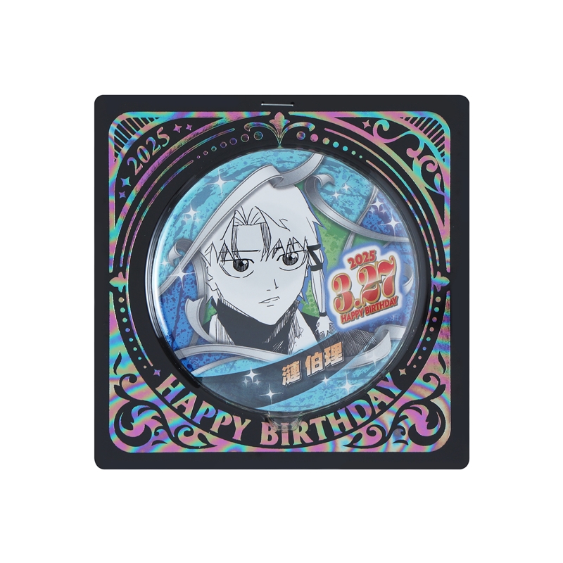 『カグラバチ』バースデイ缶バッジ 漣伯理 BE1