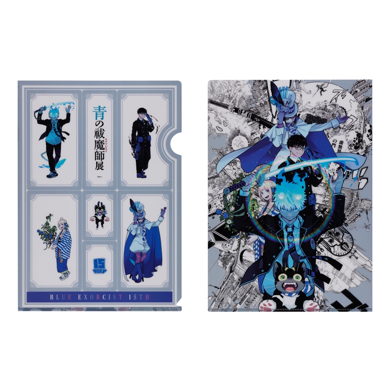 『青の祓魔師』クリアファイル　【キービジュアル】　（Ａ４サイズ）　＜青の祓魔師展＞　ＢＥ１