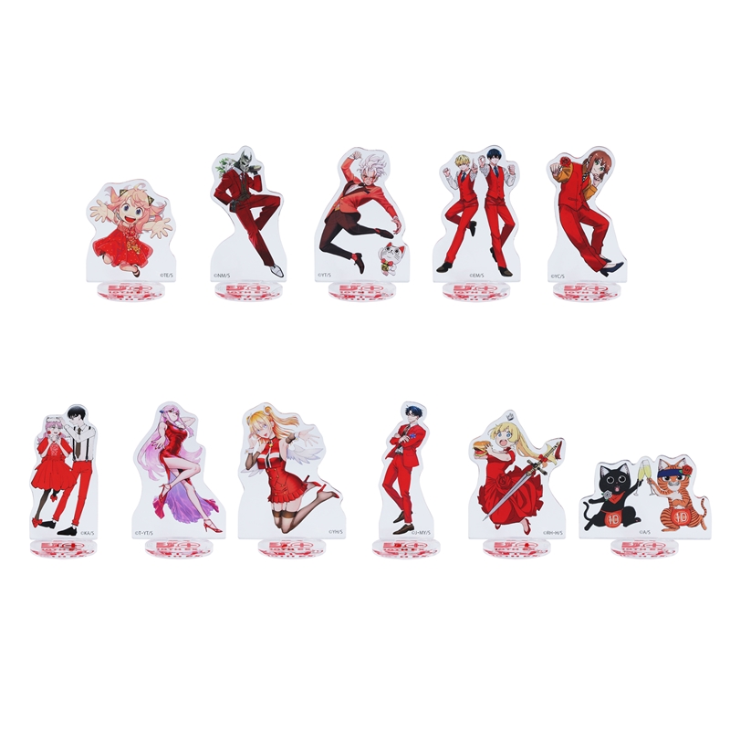 「少年ジャンプ＋」アクリルフィギュアコレクション　全種セット　（全１１種入り）　＜少年ジャンプ＋展＞　ＢＥ２