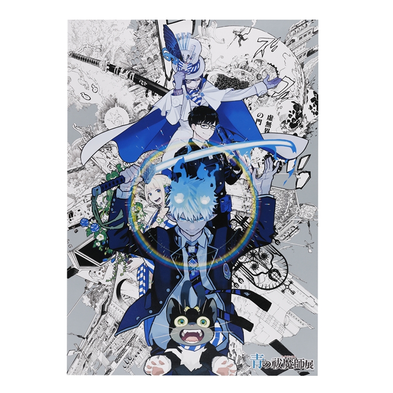 『青の祓魔師』ポスター　【キービジュアル】　（Ｂ３サイズ）　＜青の祓魔師展＞　ＢＥ１