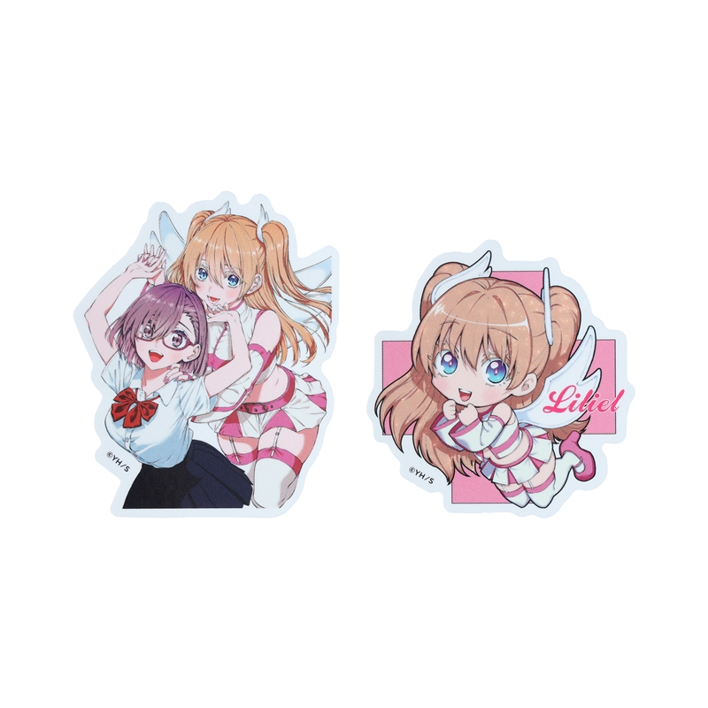 『２．５次元の誘惑』ステッカー（２枚入り）　＜少年ジャンプ＋展＞　ＢＥ２