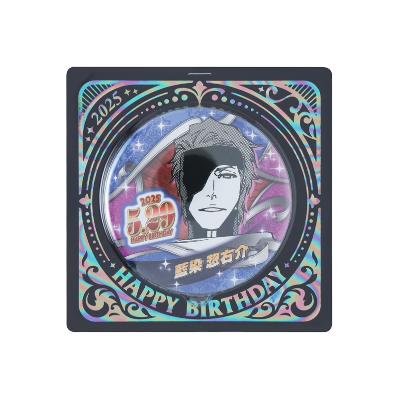 『BLEACH』バースデイ缶バッジ 藍染惣右介 BE2