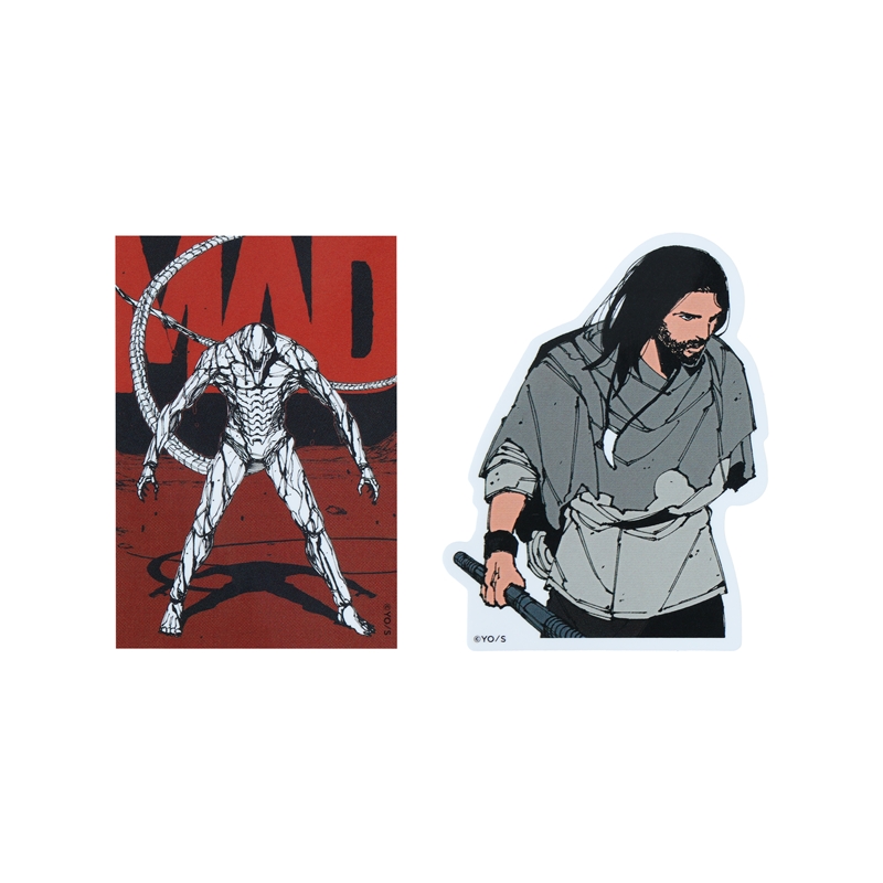 『ＭＡＤ』ステッカー（２枚入り）　＜少年ジャンプ＋展＞　ＢＥ２