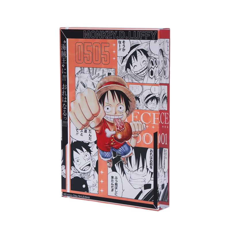 『ONE PIECE』アクリルブロック “HEROES” モンキー・D・ルフィ BE2