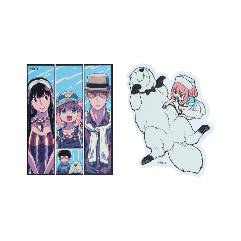 『ＳＰＹ×ＦＡＭＩＬＹ』ステッカー（２枚入り）　＜少年ジャンプ＋展＞　ＢＥ２