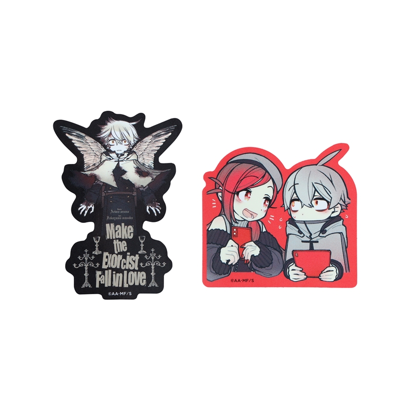 『エクソシストを堕とせない』ステッカー（２枚入り）　＜少年ジャンプ＋展＞　ＢＥ２