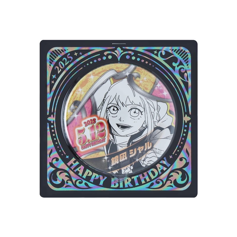 『カグラバチ』バースデイ缶バッジ 鏡凪シャル BE2