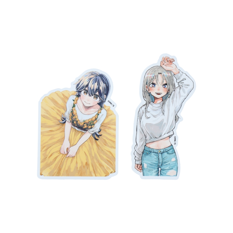 『クソ女に幸あれ』ステッカー（２枚入り）　＜少年ジャンプ＋展＞　ＢＥ２