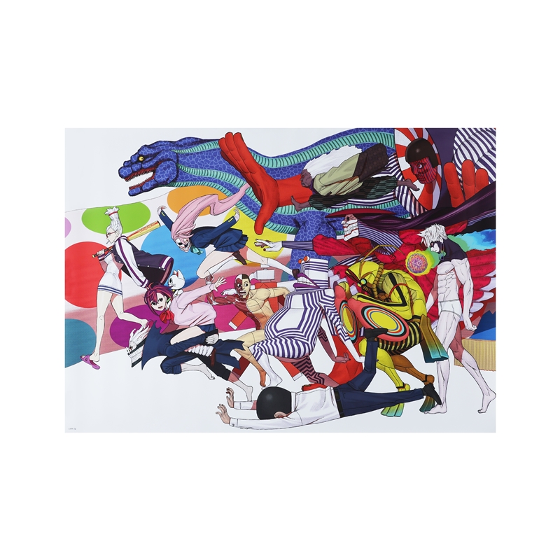 『ダンダダン』B2ポスター <少年ジャンプ+展> BE2