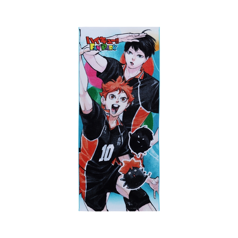 『ハイキュー!!』フルカラーフェイスタオル キービジュアル <ハイキュー!! FAN PARK> BE2
