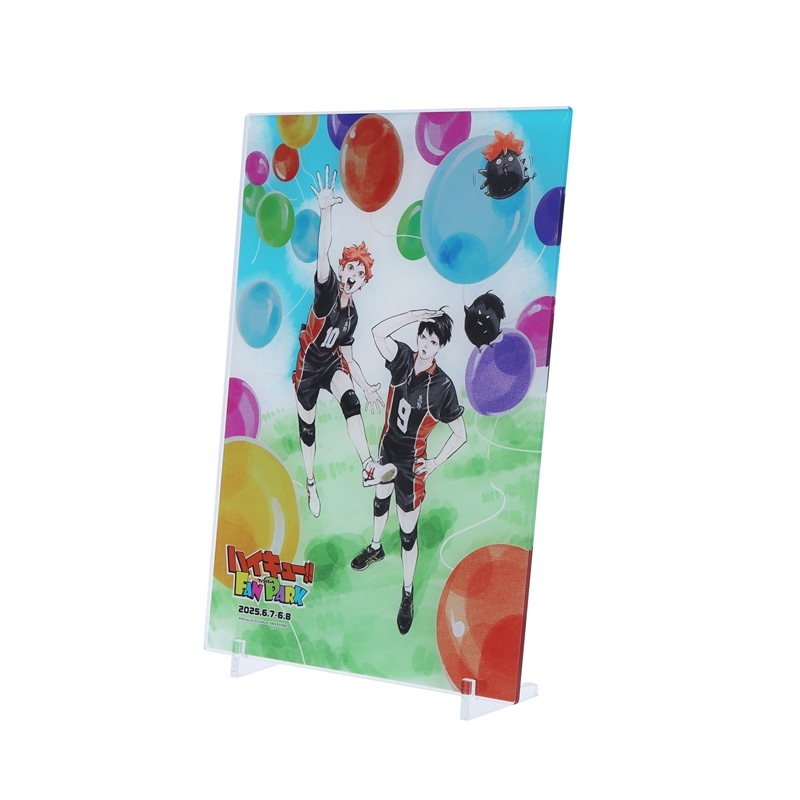 『ハイキュー!!』箔入りアクリルアート キービジュアル <ハイキュー!! FAN PARK> BE2