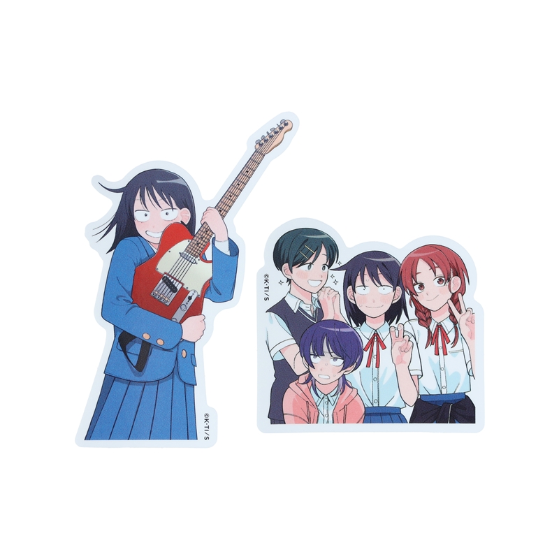 『ふつうの軽音部』ステッカー（２枚入り）　＜少年ジャンプ＋展＞　ＢＥ２