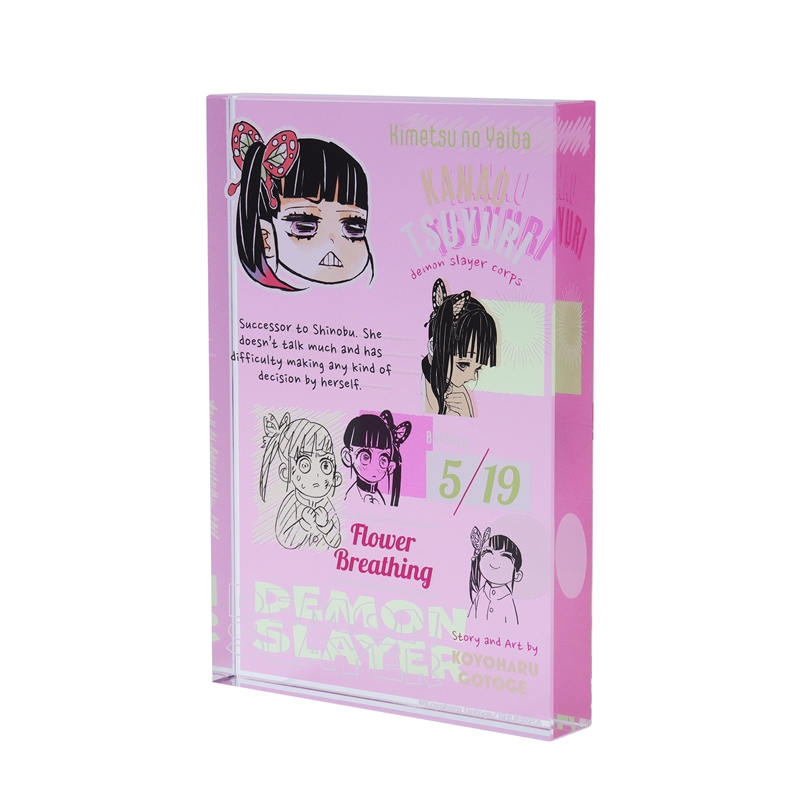 『鬼滅の刃』アクリルブロック　“ＨＥＲＯＥＳ”　栗花落カナヲ　ＢＥ２