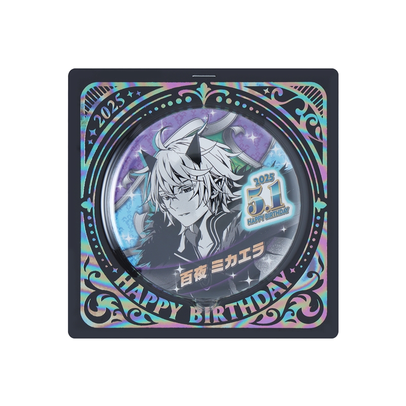 『終わりのセラフ』バースデイ缶バッジ　百夜ミカエラ　ＢＥ２
