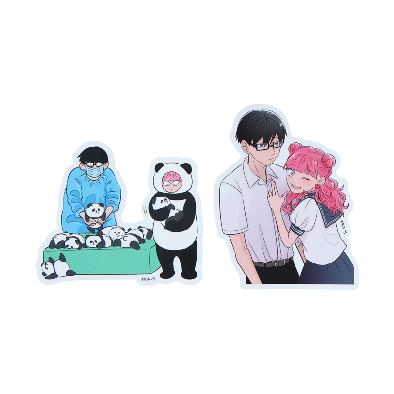 『正反対な君と僕』ステッカー（２枚入り）　＜少年ジャンプ＋展＞　ＢＥ２