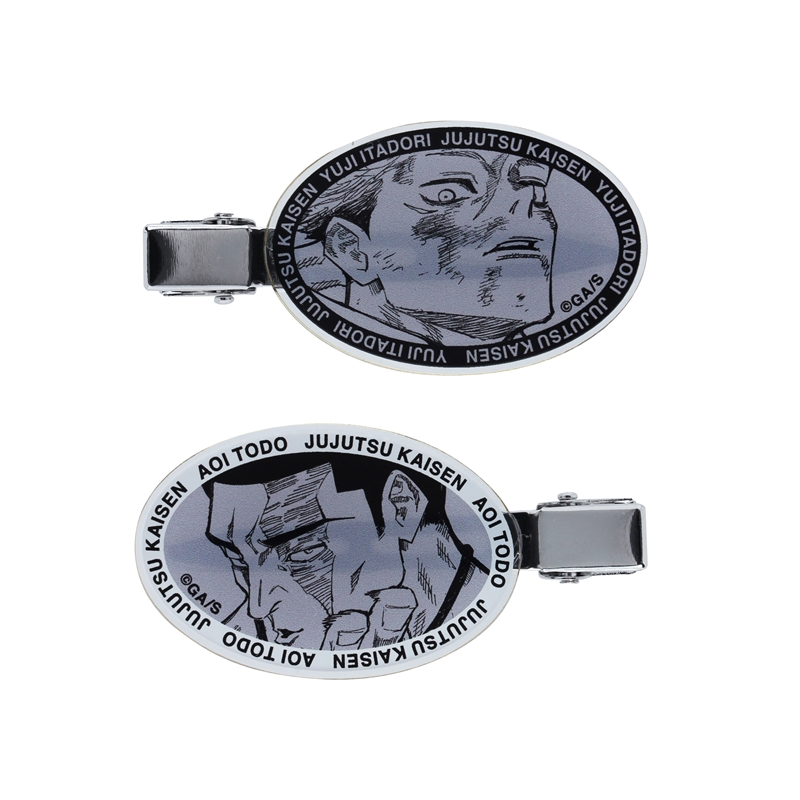 『呪術廻戦』前髪クリップ　虎杖＆東堂　ＢＥ２