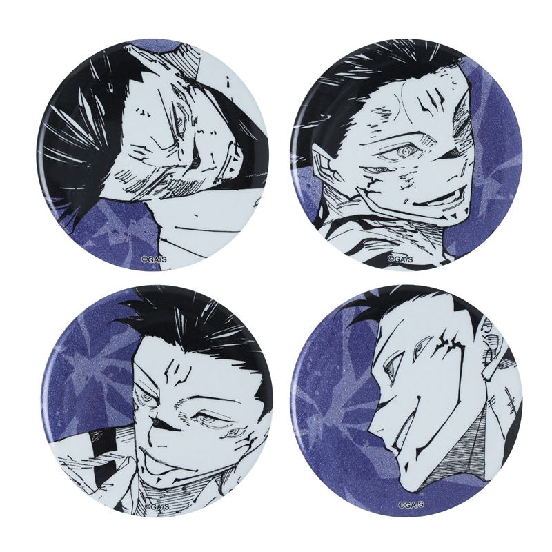 『呪術廻戦』缶バッジ4個セット EMOTIONS 宿儺 −人外魔境新宿決戦− BE2