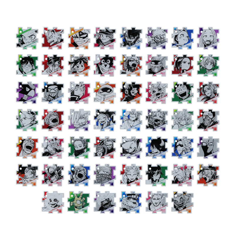 『僕のヒーローアカデミア』アクリルパズルコレクション 全種セット (全27組入り) <僕のヒーローアカデミア原画展> BE2