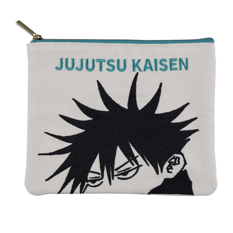 『呪術廻戦』デニム刺繍ポーチ 伏黒恵 BE2