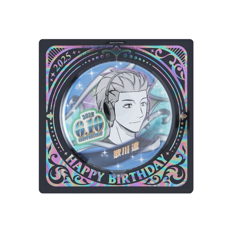 『ワールドトリガー』バースデイ缶バッジ　歌川遼　ＢＥ２