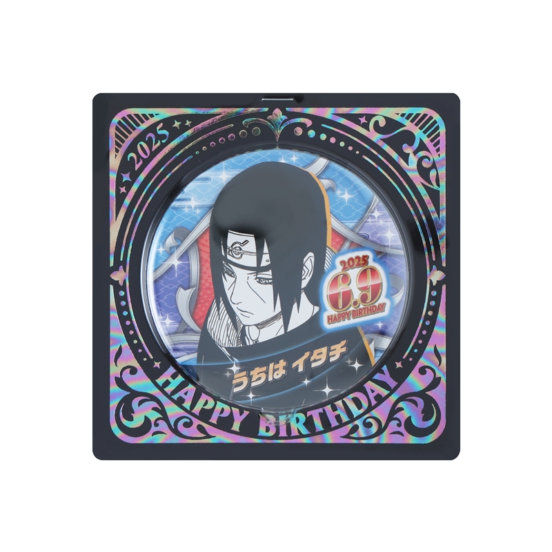 『NARUTO−ナルト−』バースデイ缶バッジ うちはイタチ BE2