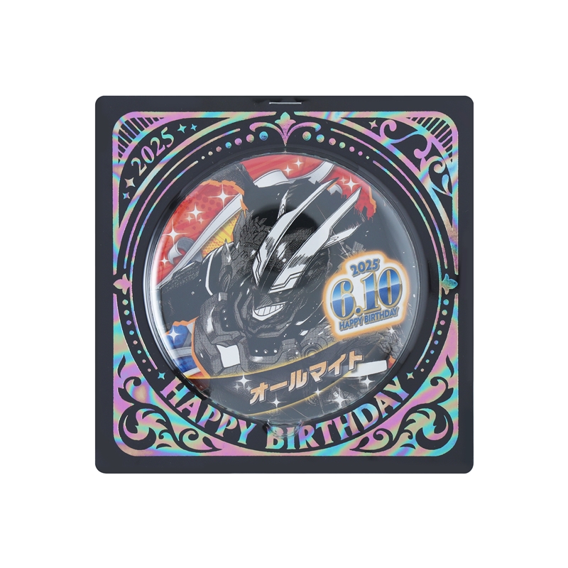 『僕のヒーローアカデミア』バースデイ缶バッジ オールマイト BE2