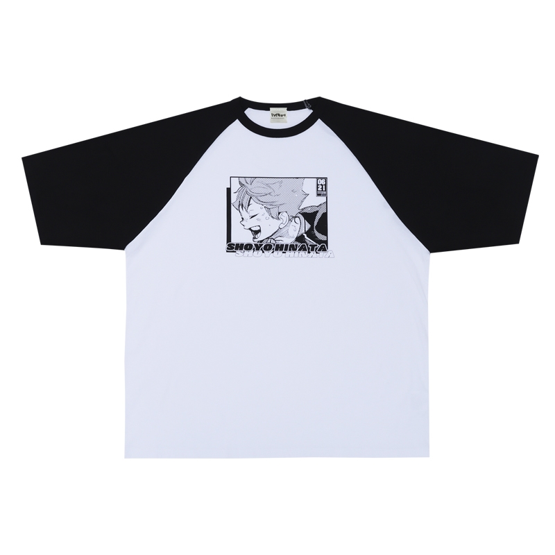 『ハイキュー!!』ラグランTシャツ “HEROES” 日向翔陽 BE2