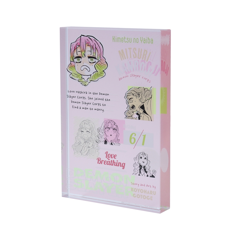 『鬼滅の刃』アクリルブロック　“ＨＥＲＯＥＳ”　甘露寺蜜璃　ＢＥ２