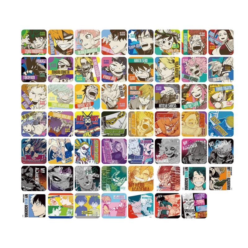 『僕のヒーローアカデミア』アートコースター　（全５５種／ランダム５種入り）　＜僕のヒーローアカデミア原画展＞　ＢＥ２