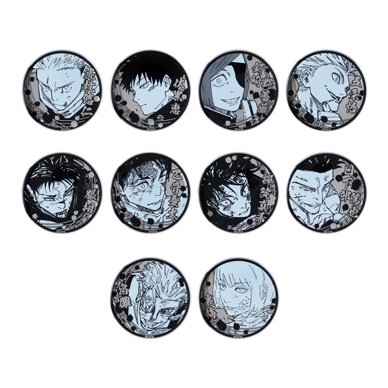 『呪術廻戦』シルバー缶バッジコレクション (全10種/ランダム1種入り) BE2