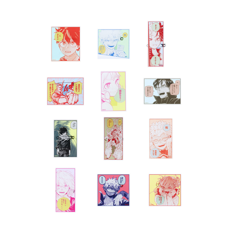 『僕のヒーローアカデミア』名言アクリルバッジコレクション (全12種/ランダム1種入り) <僕のヒーローアカデミア原画展> BE2