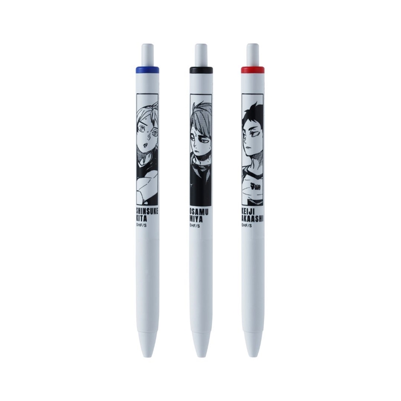『ハイキュー！！』ボールペン３本セット　北信介／宮治／赤葦京治　＜ハイキュー！！　ＦＡＮ　ＰＡＲＫ＞　ＢＥ２