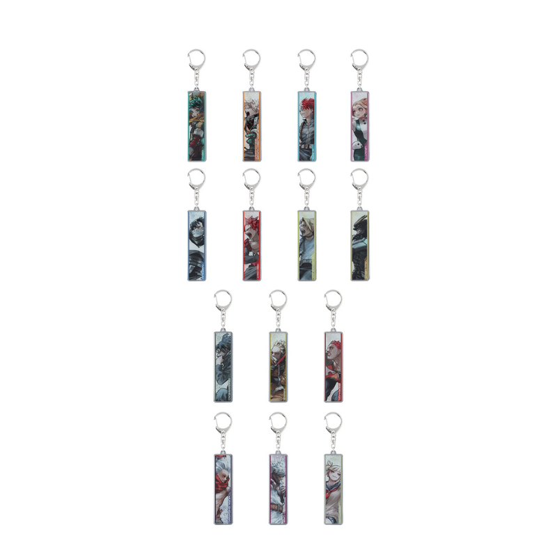 『僕のヒーローアカデミア』メタルキーホルダーコレクション KEY VISUAL (全14種/ランダム1種入り) <僕のヒーローアカデミア原画展> BE2